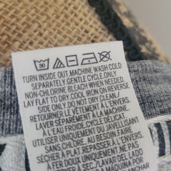 Small Victoria's Secret Pink sweatshirt spacedye gray mesh hot pink sides - Picture 5 of 6